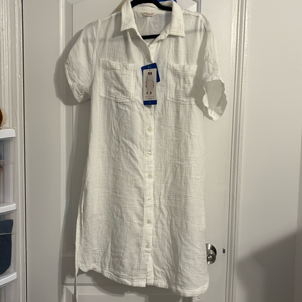 Weatherproof Vintage white/cream dress